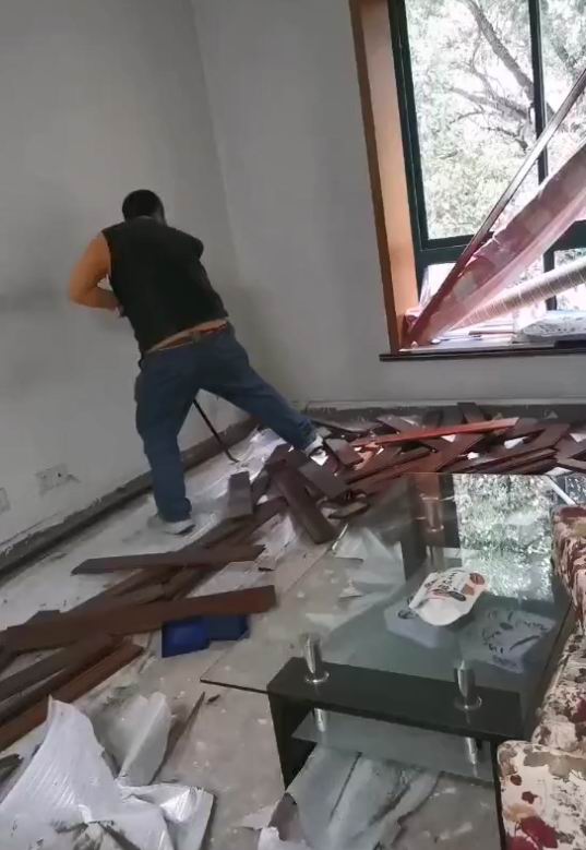 地板回收现场案例